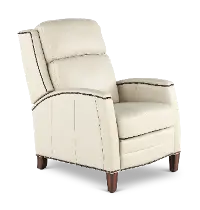 Vermont Pearl Pushback High-Leg Recliner