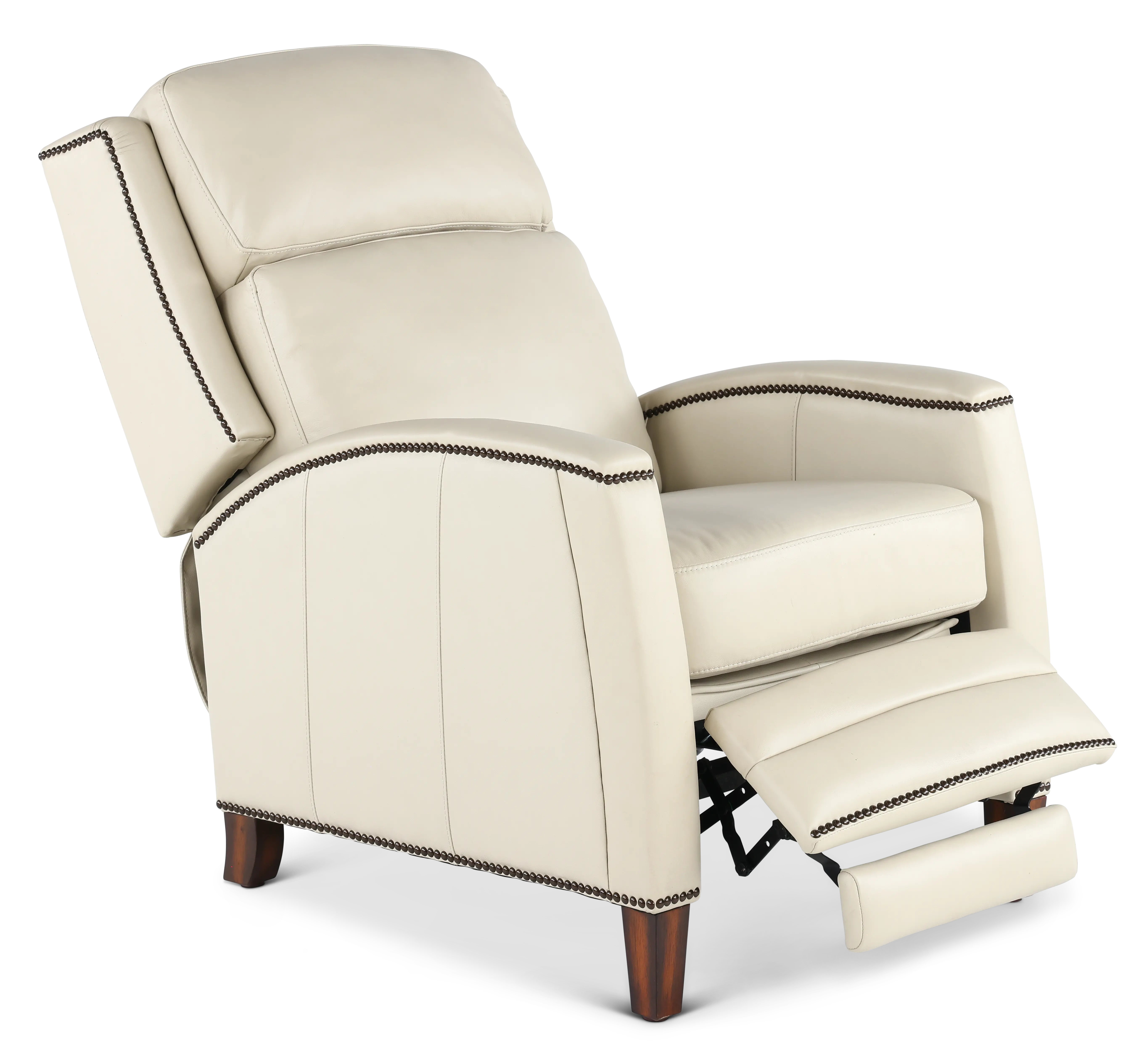 Vermont Pearl Pushback High-Leg Recliner-5