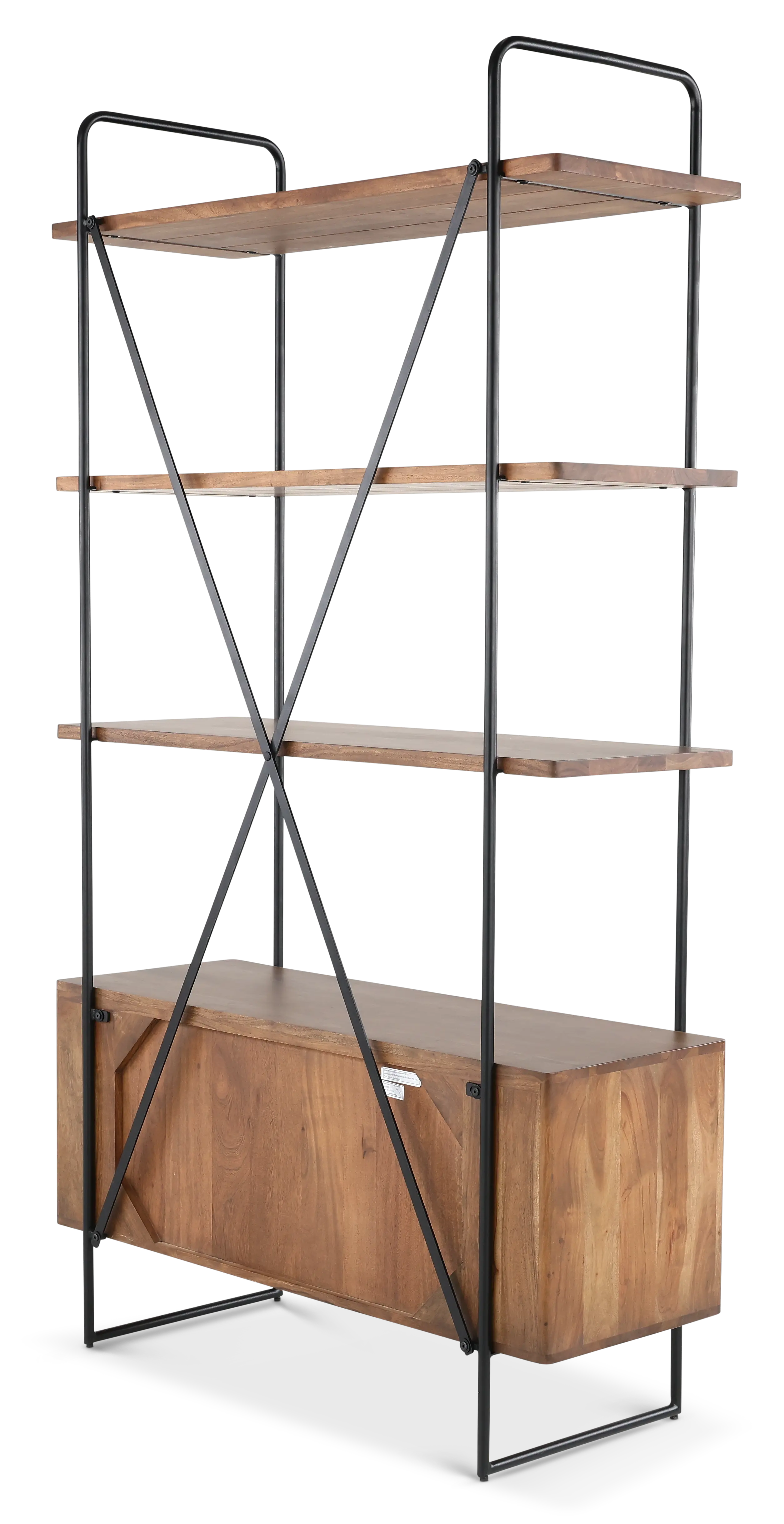Verbania Brown Bookcase-5