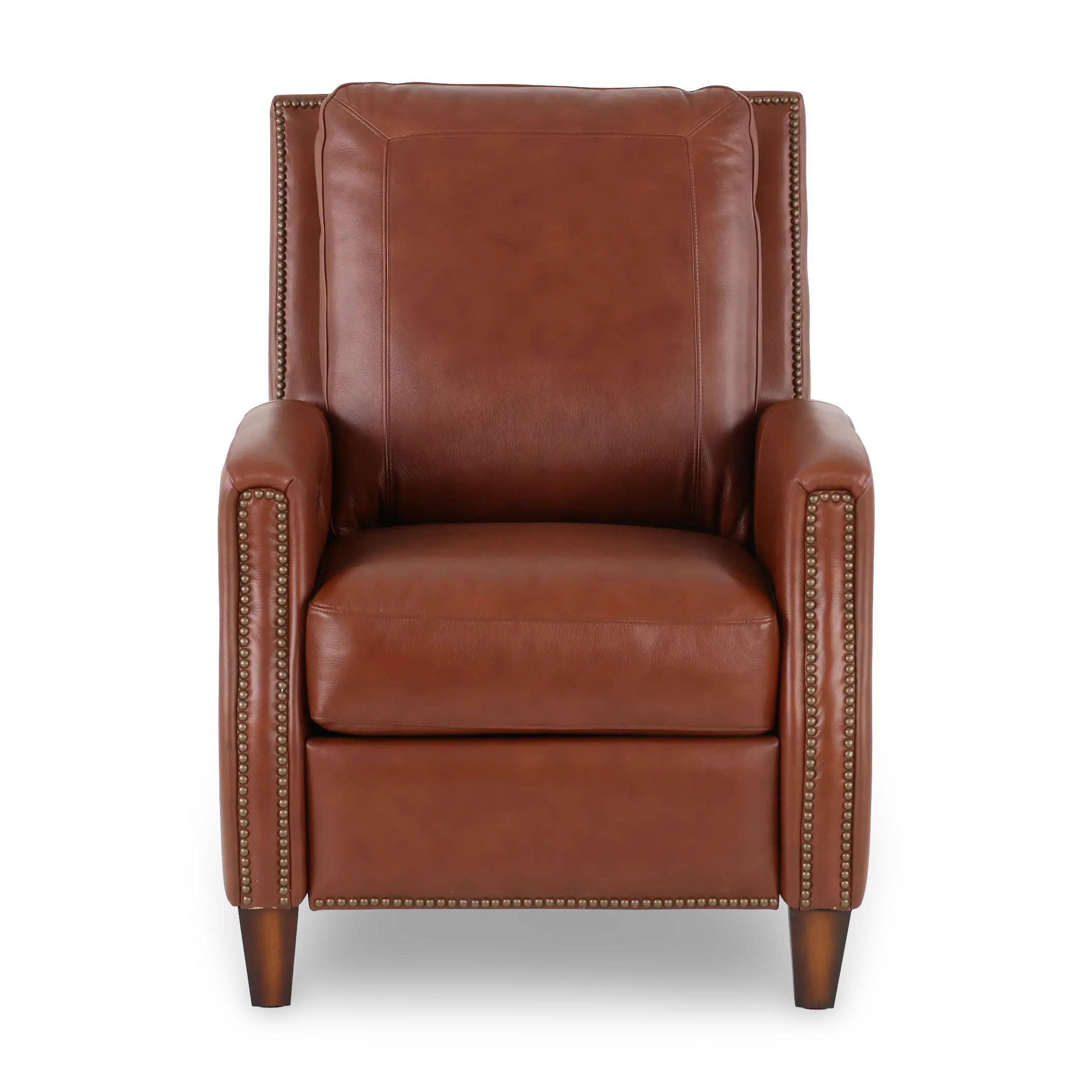 Hunter Chestnut Brown High-Leg Power Recliner-4