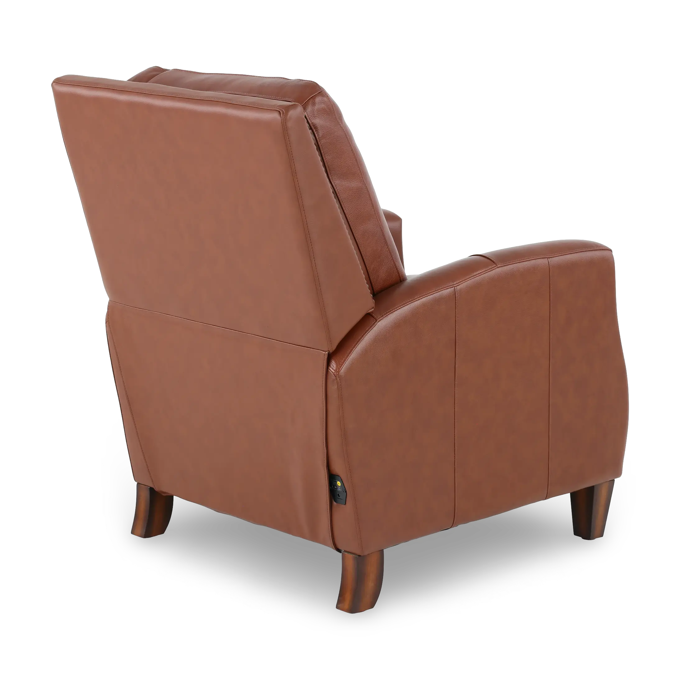 Hunter Chestnut Brown High-Leg Power Recliner-7