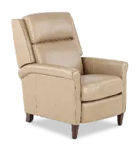 Northfield Cream High-Leg Power Recliner