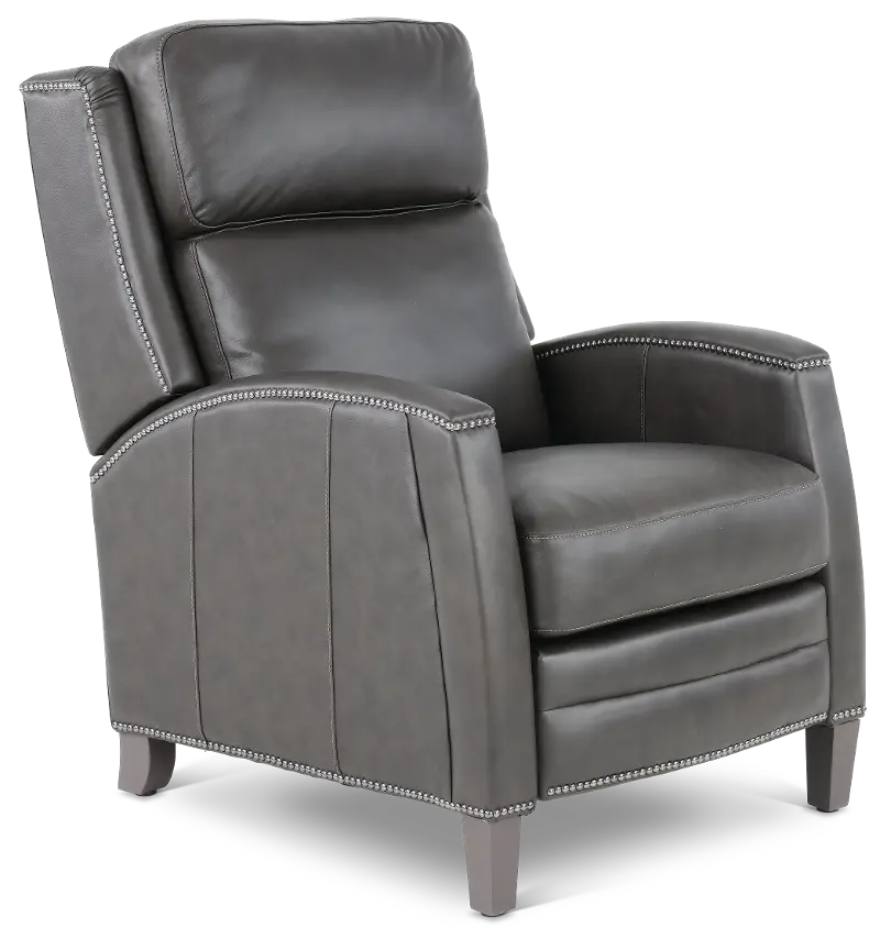 Vermont Slate Noire High-Leg Power Recliner