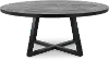Eclipse Umbra Black 72  Round Dining Table