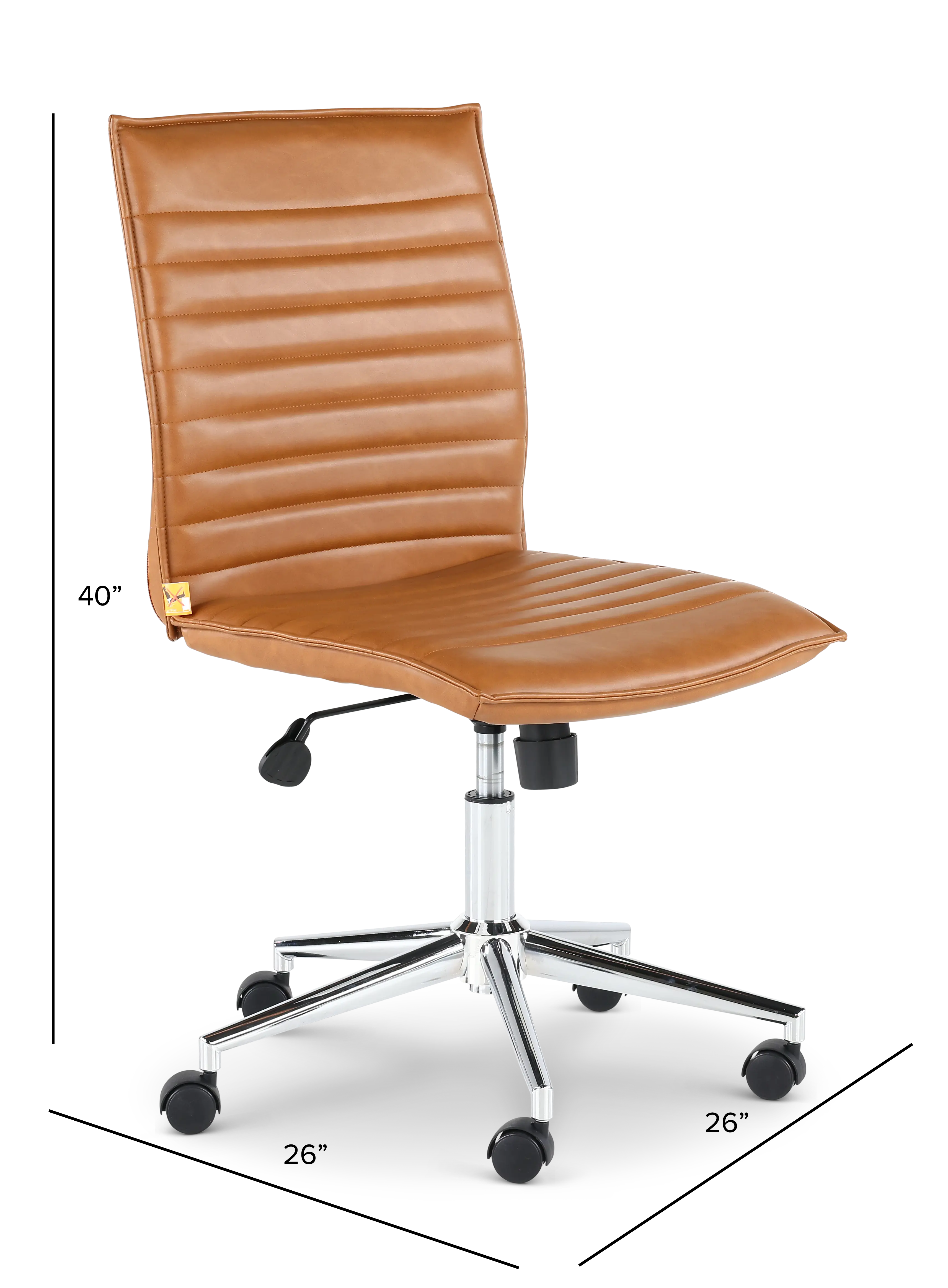 Presidential Brown Office Chair-3