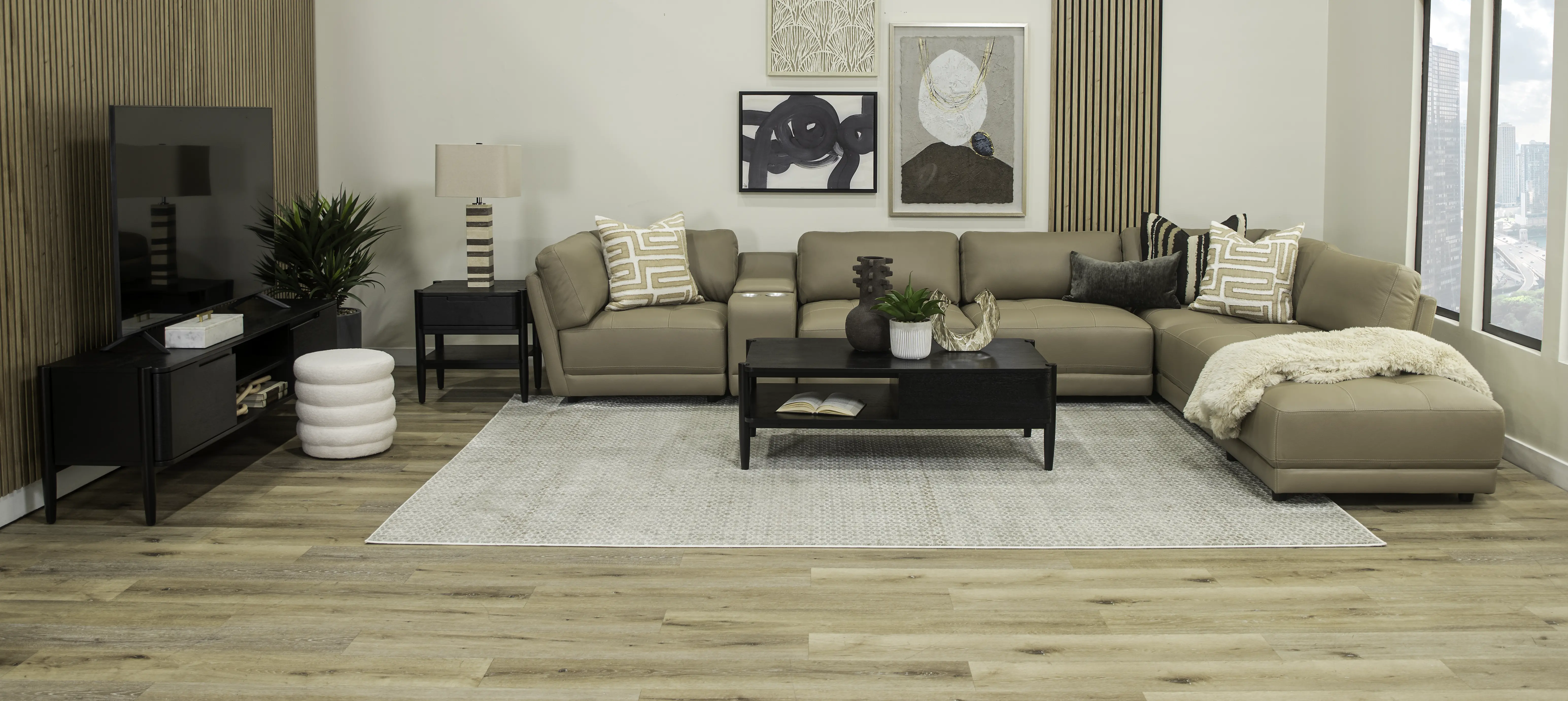 Casal Black End Table-2