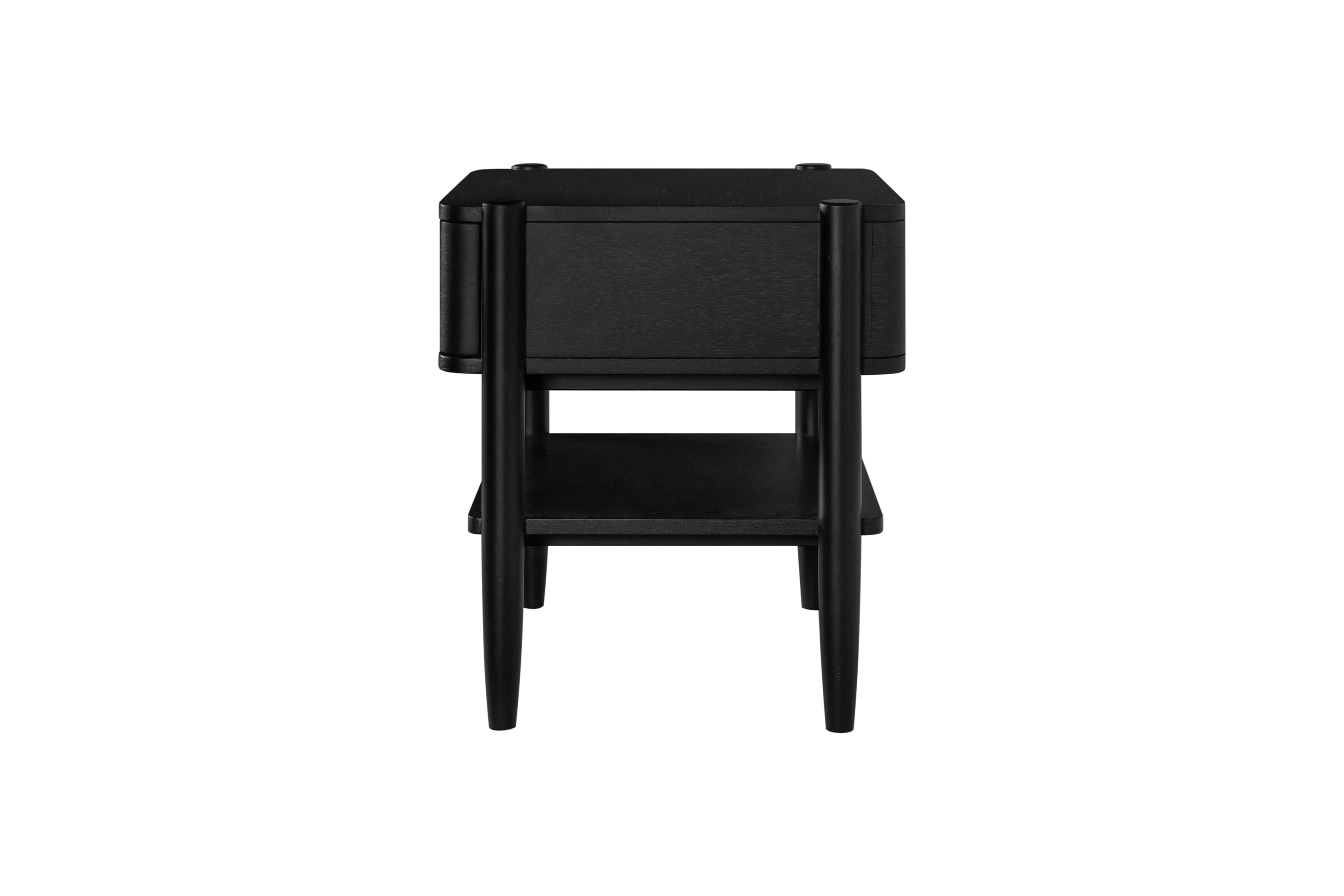 Casal Black End Table-4