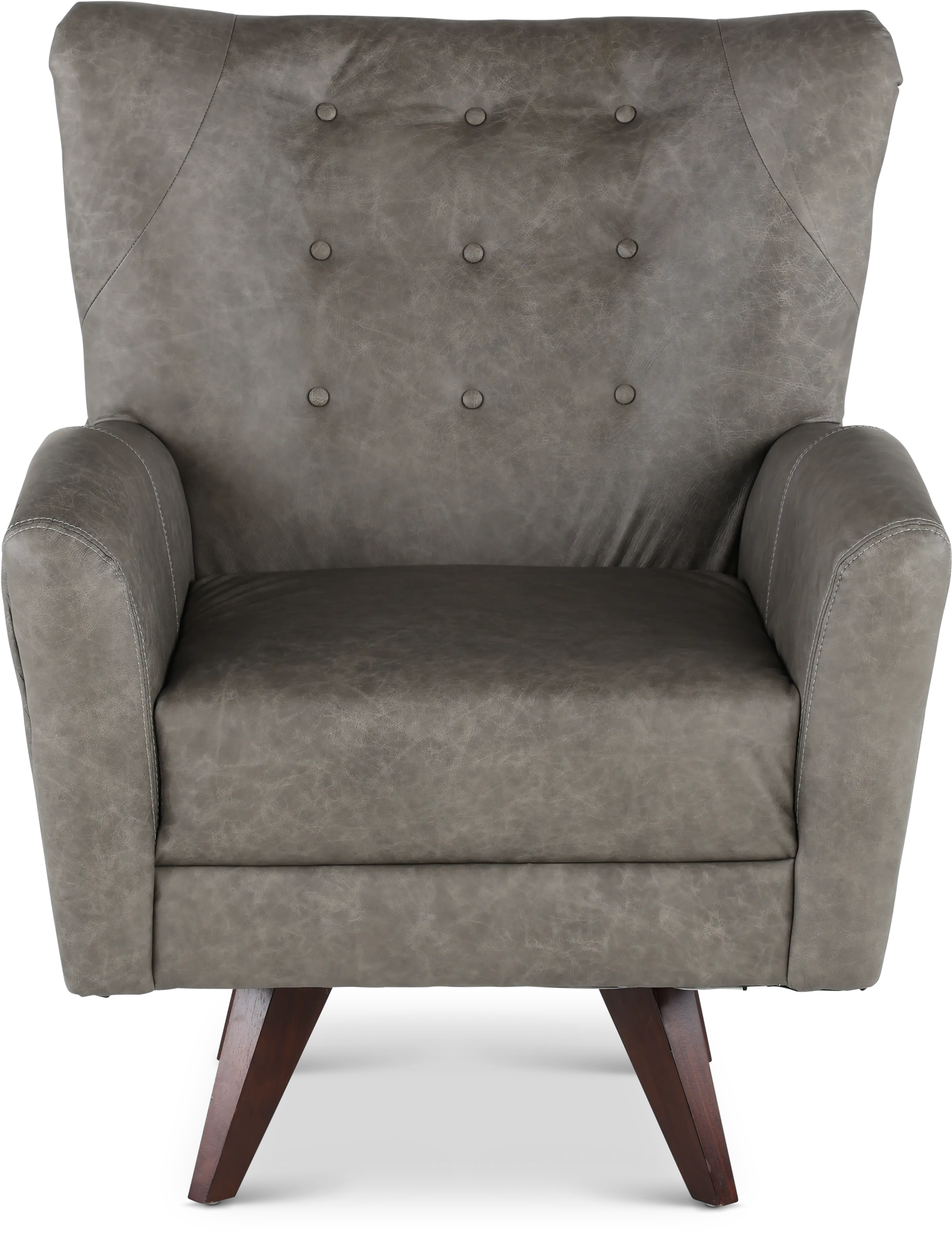 Harlow Gray Decoy Swivel Chair-4