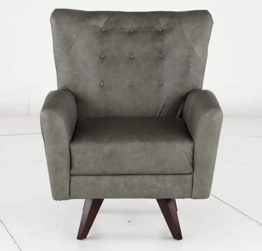 Harlow Gray Decoy Swivel Chair-5