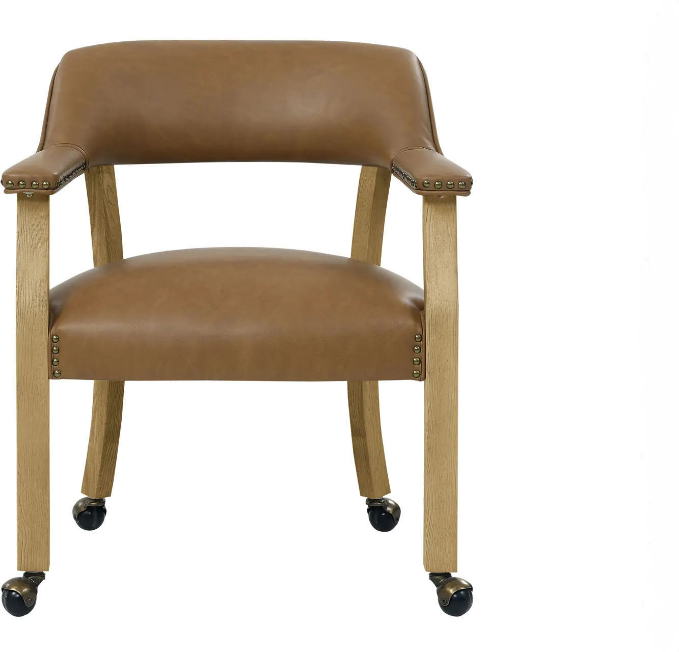Rylie Sand and Camel Captain's Chair-3