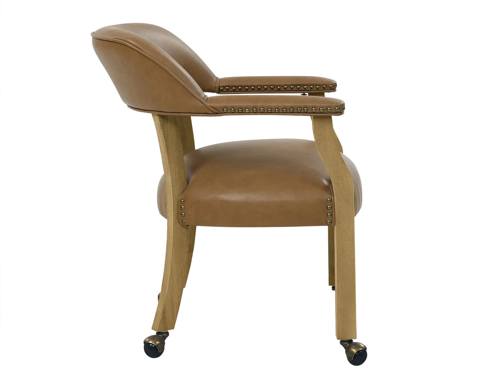 Rylie Sand and Camel Captain's Chair-4
