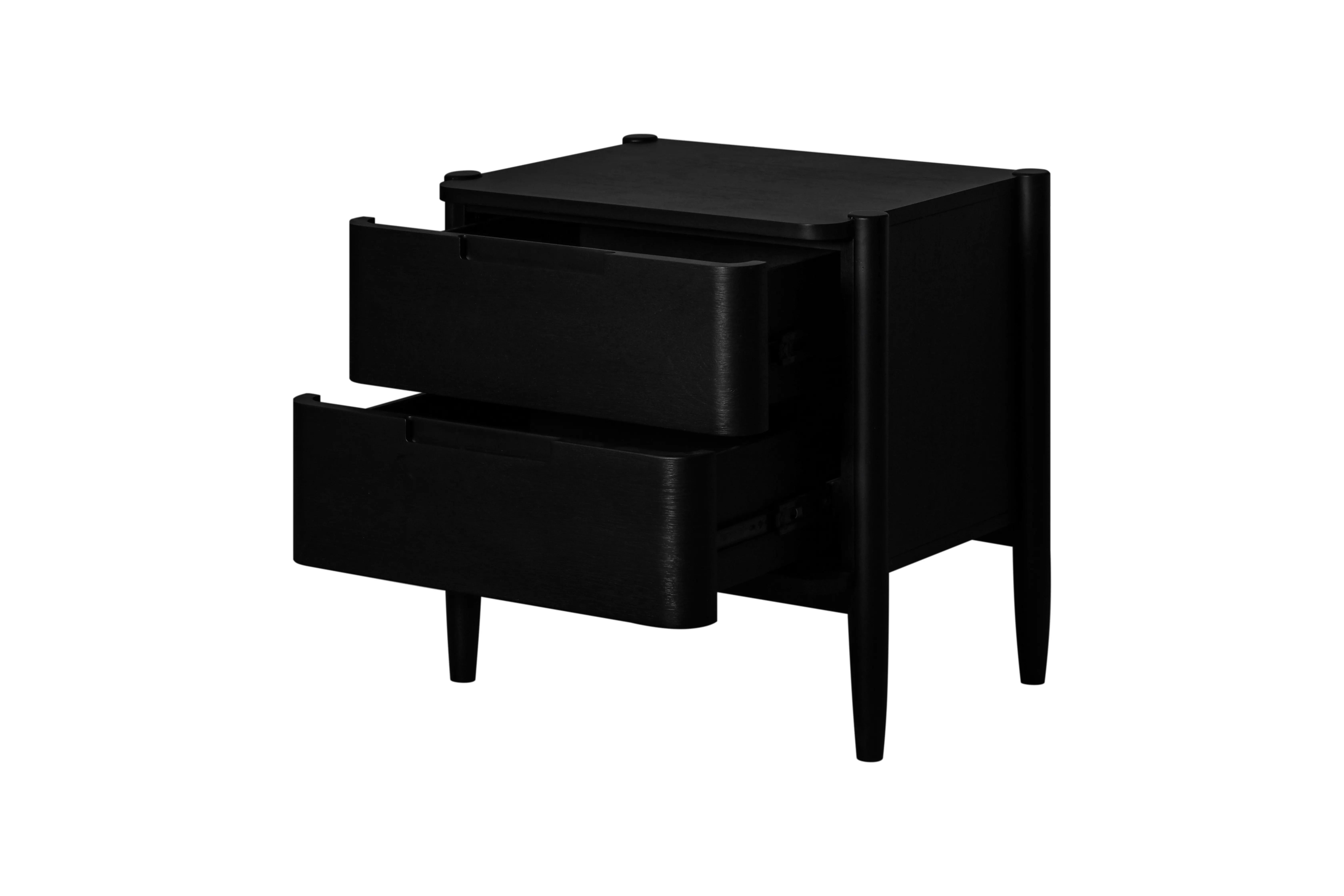 Casal Black Nightstand-4