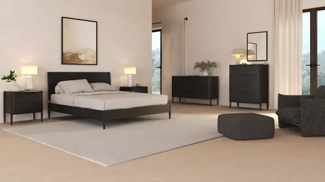 Casal Black Nightstand-6