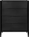 Casal Black Chest of Drawers