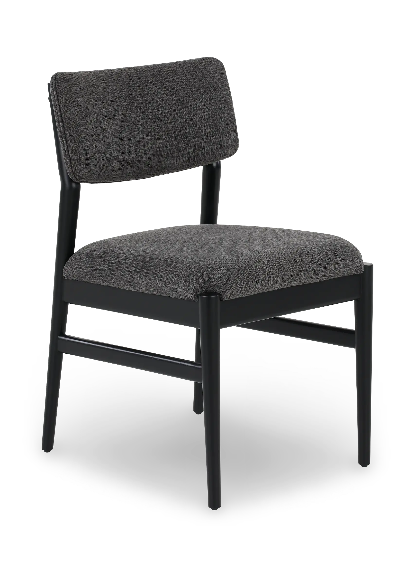 Casal Dark Gray and Black Dining Chair-1