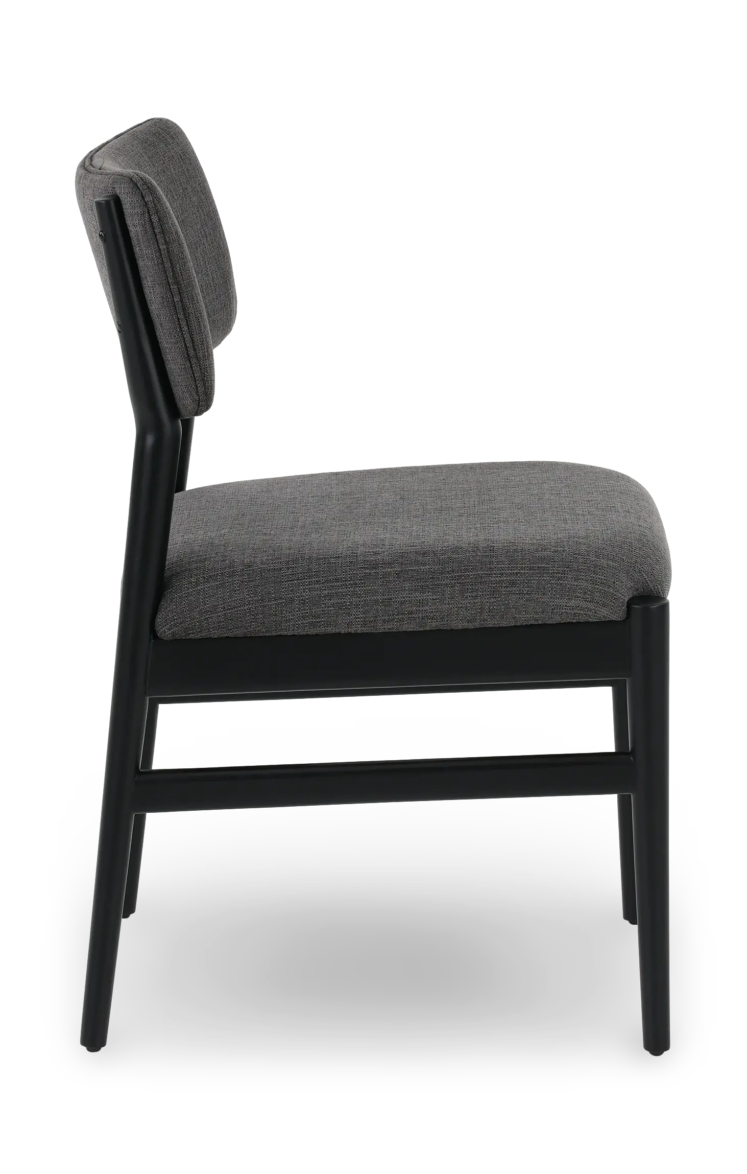 Casal Dark Gray and Black Dining Chair-5