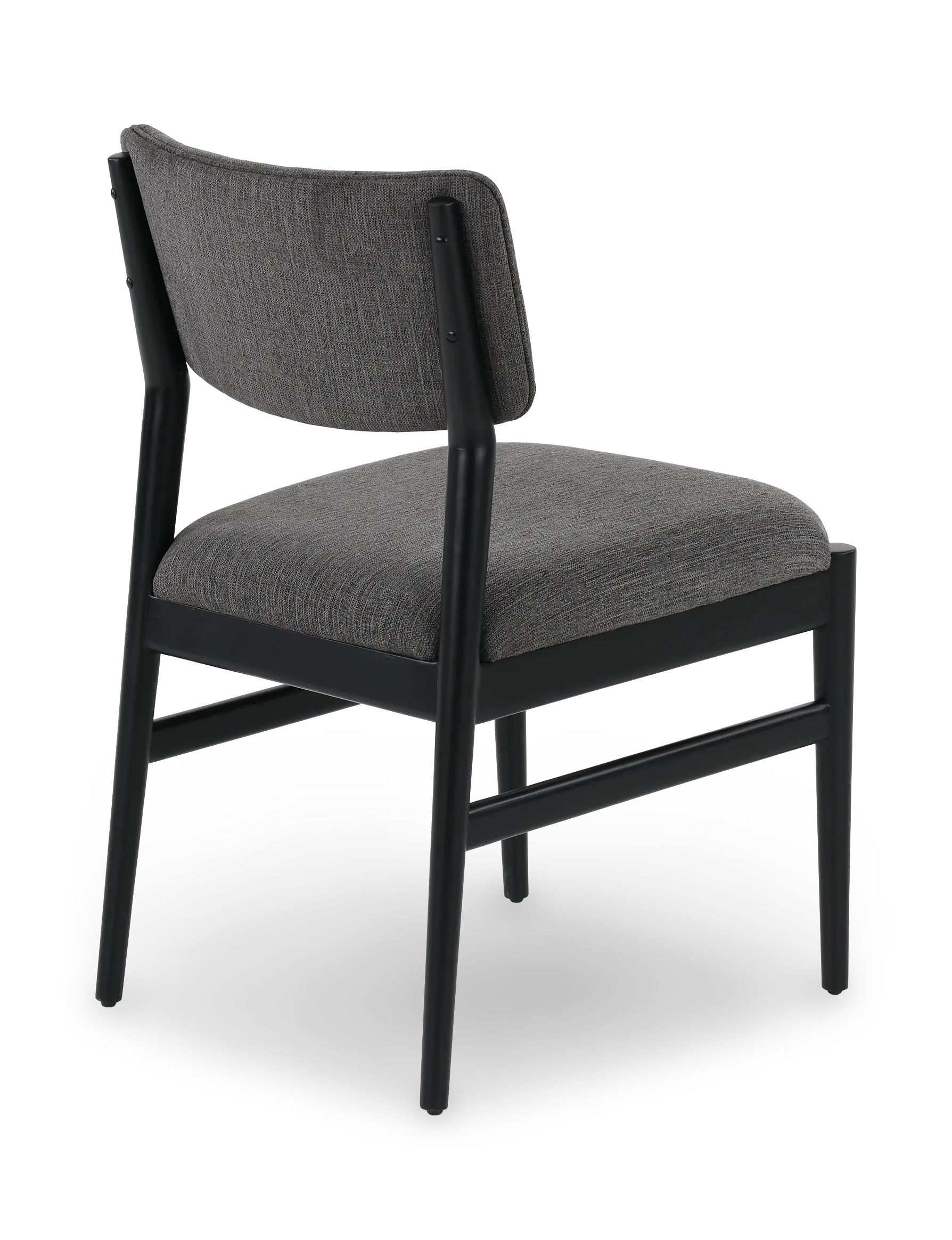 Casal Dark Gray and Black Dining Chair-6