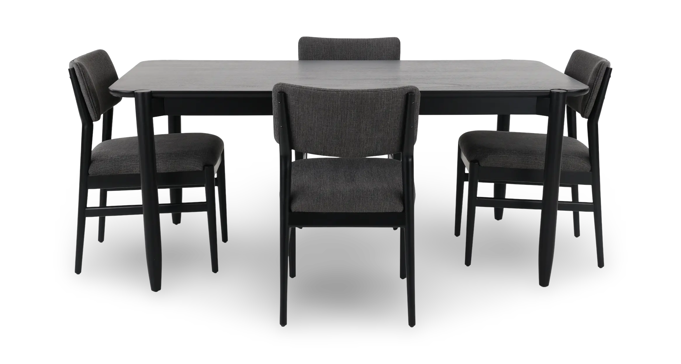 Casal Black 5 Piece Dining Set-4