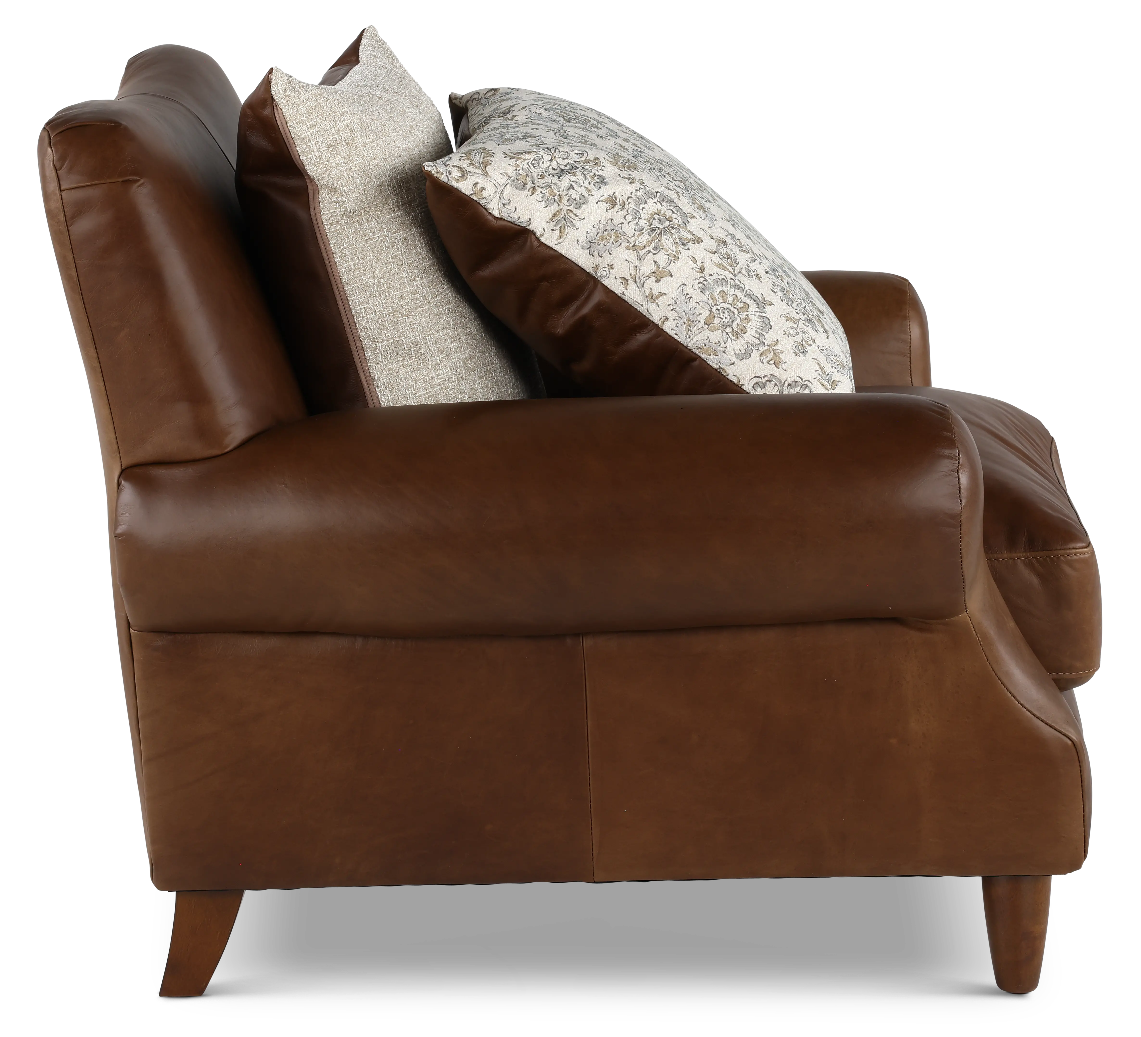 Rigby Brown Leather Chair-5