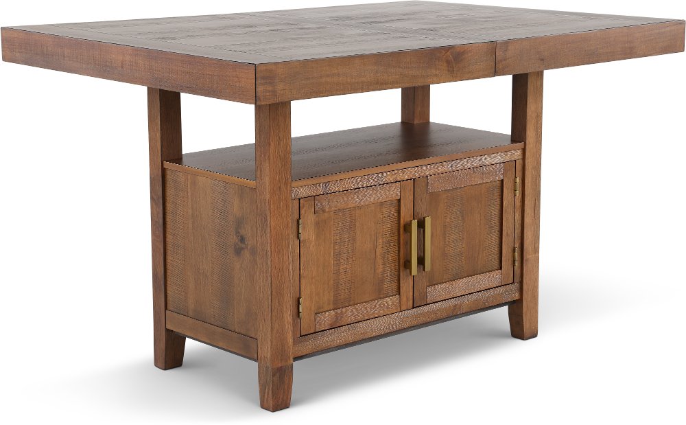 Garland Toffee Brown Counter Height Dining Table