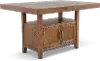 Garland Toffee Brown Counter-Height Dining Table