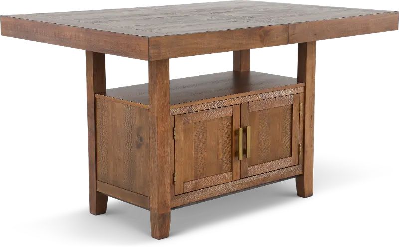 Garland Toffee Brown Counter Height Dining Table