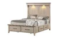 C8494-BED6/6 Waterbury Light Gray King Bed