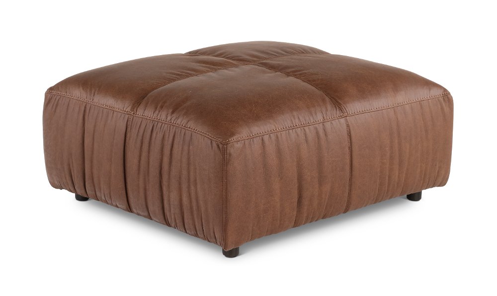 Mirage Brown Ottoman