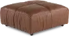 Mirage Brown Ottoman