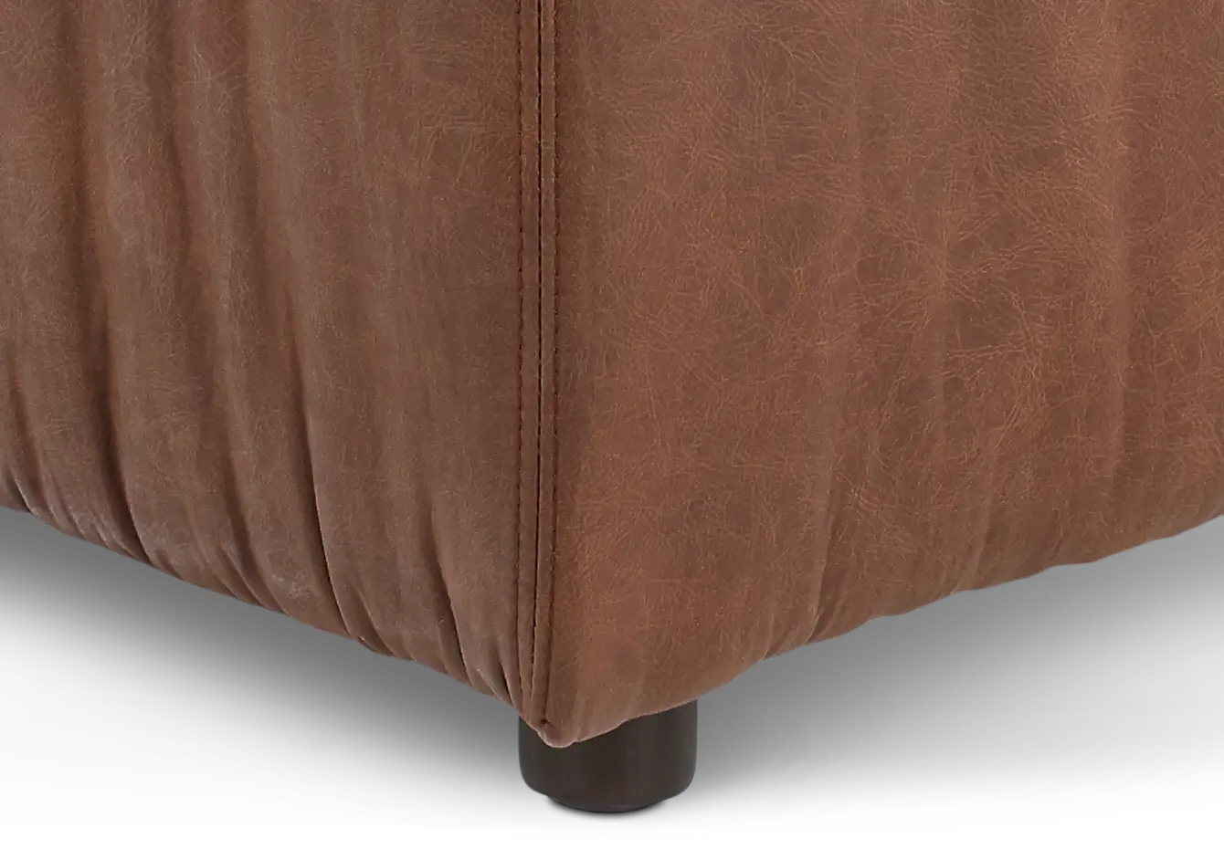 Mirage Brown Ottoman-6