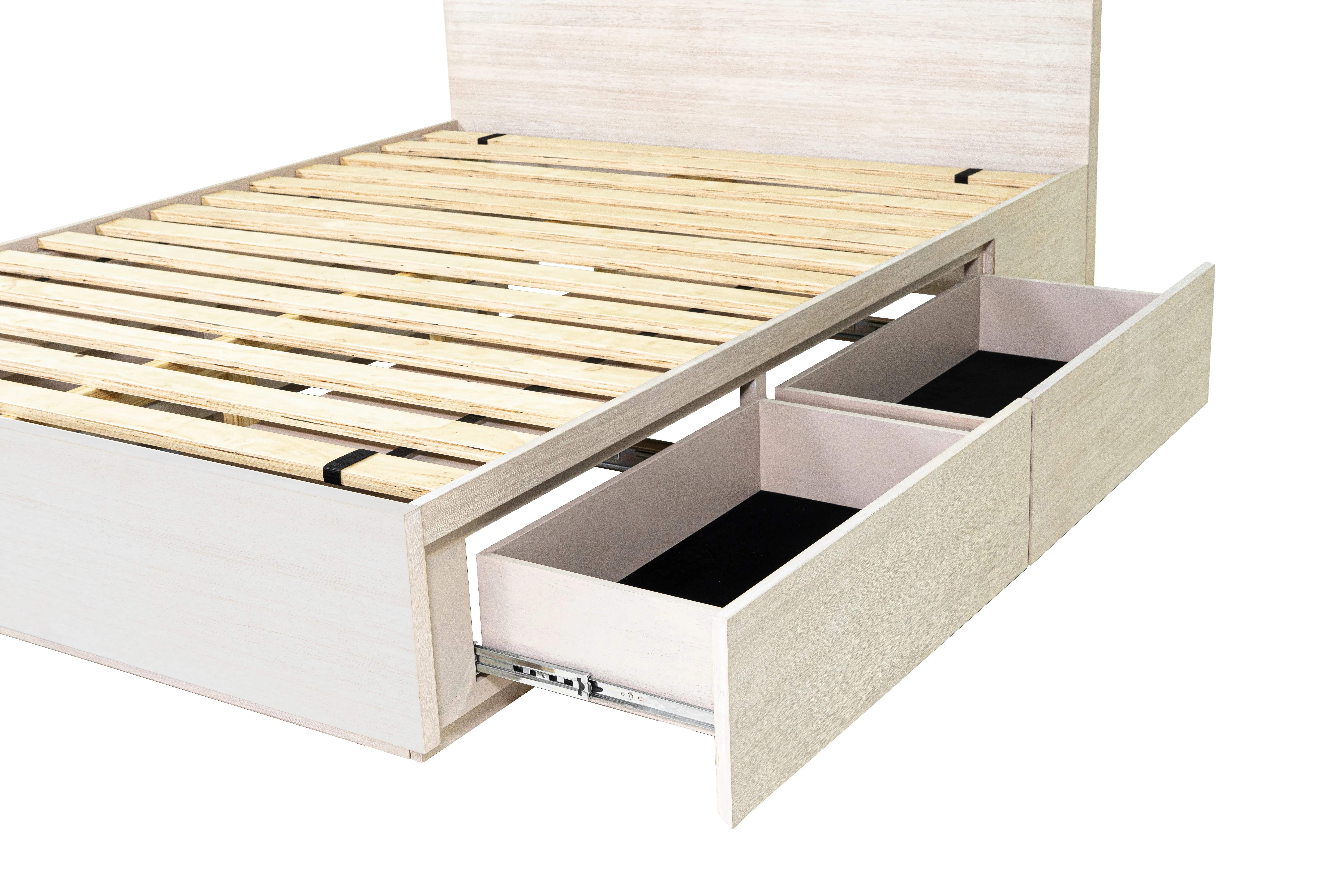 Leah Natural Washed Queen Storage Bed-10