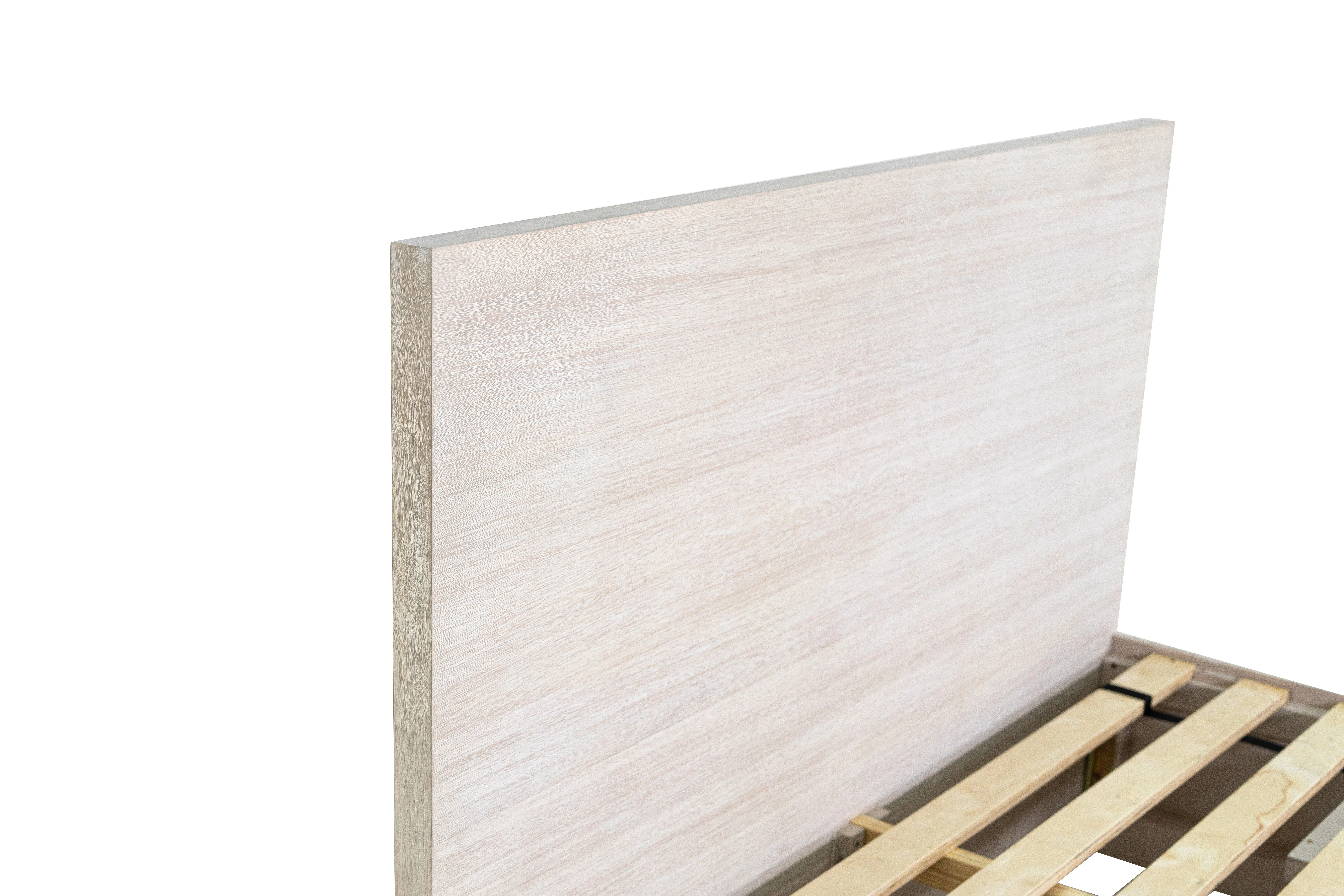 Leah Natural Washed Queen Storage Bed-13
