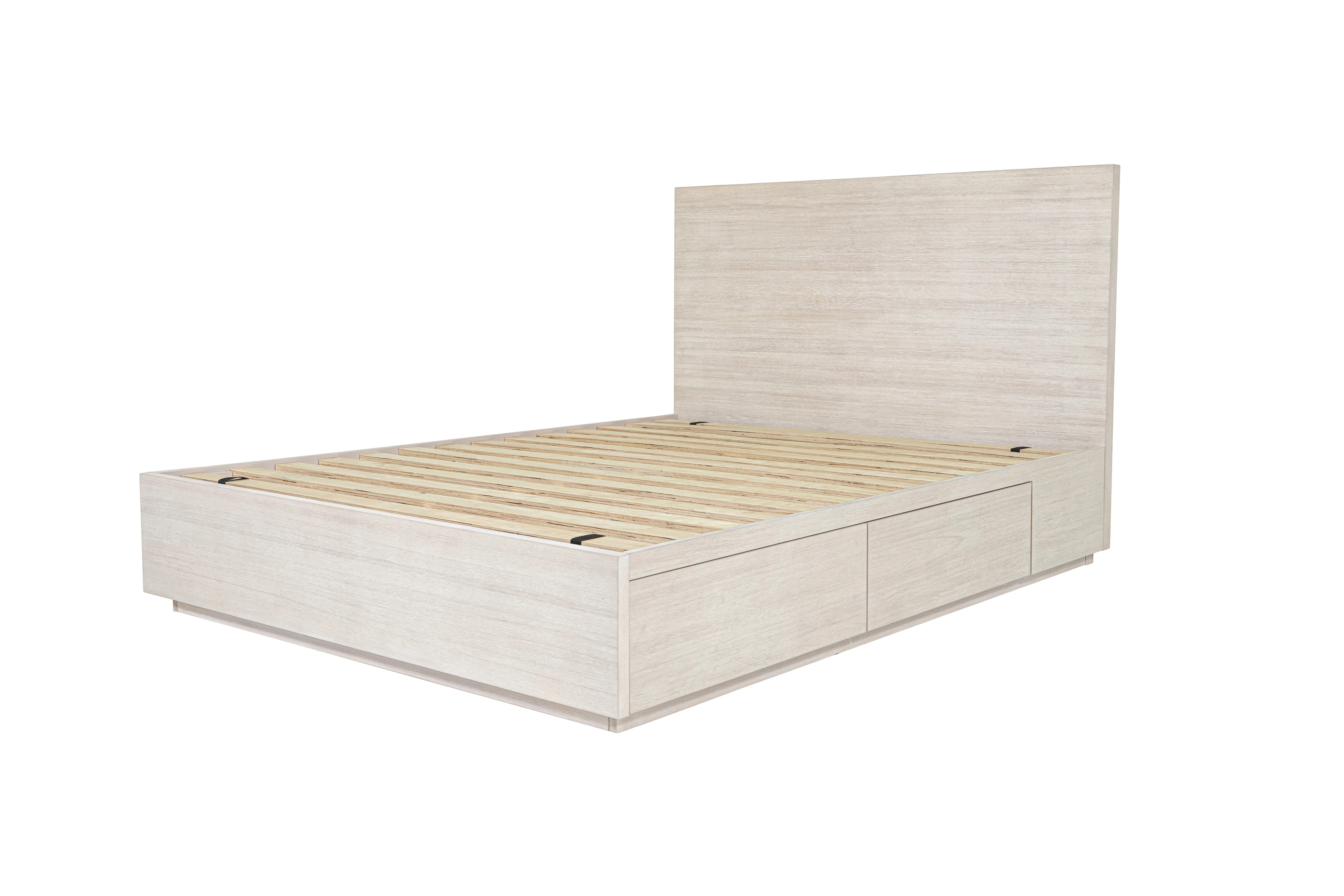 Leah Natural Washed Queen Storage Bed-5