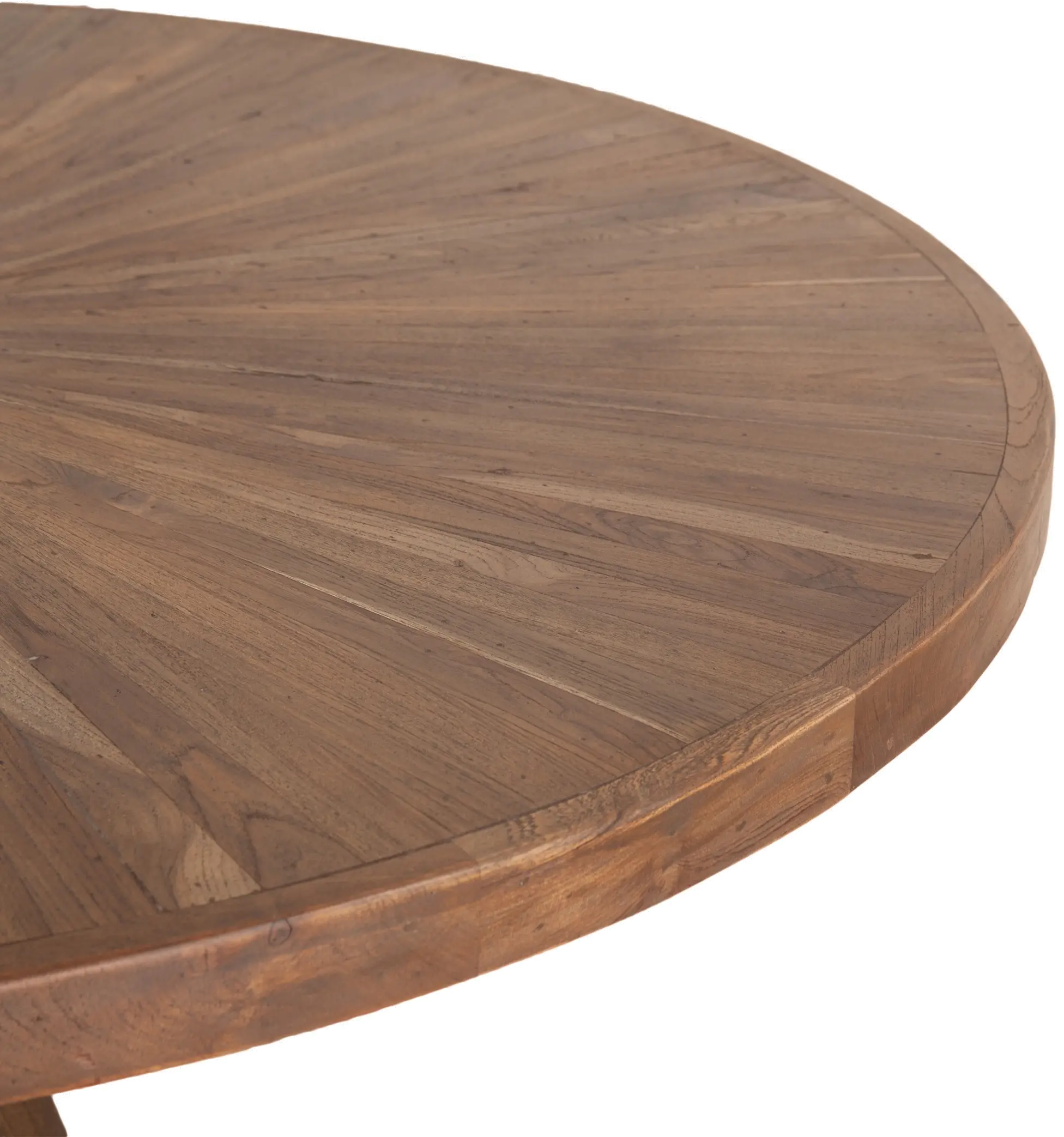 Eiffel Natural and Marble 48  Round Counter Height Dining Table-5