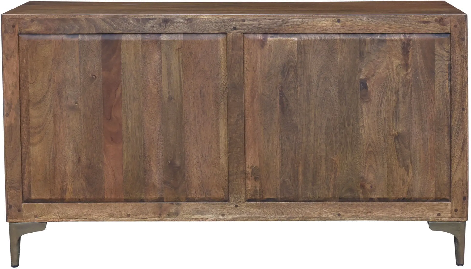 Santa Cruz Antique Bronze and Brown Dresser-4