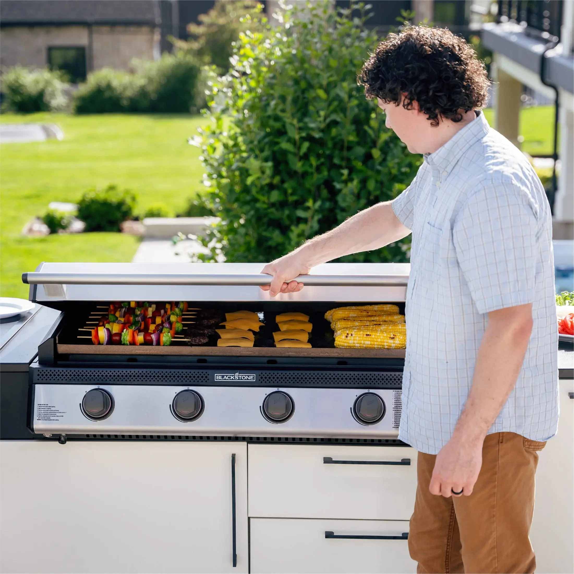 6303 Blackstone 36  Natural Gas Drop-In Griddle with Hood-4