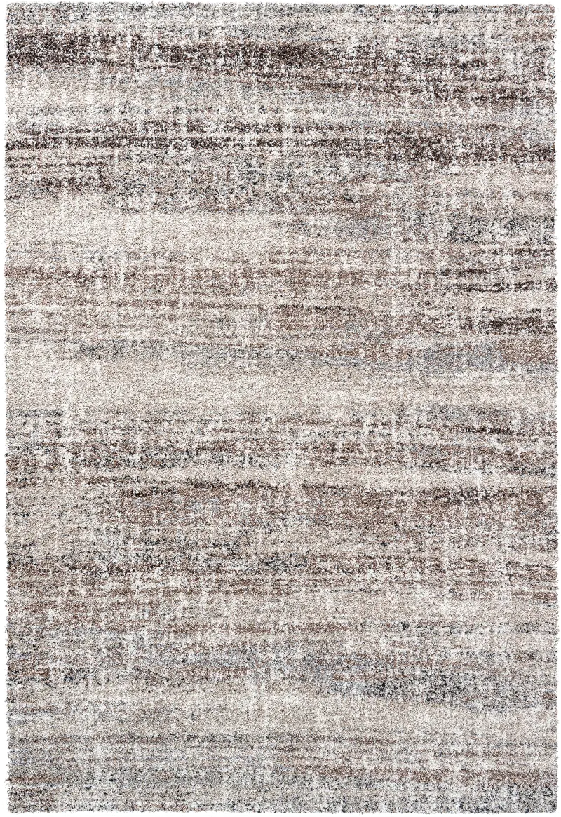 Granada 8 x 11 Linear Chocolate Brown Area Rug