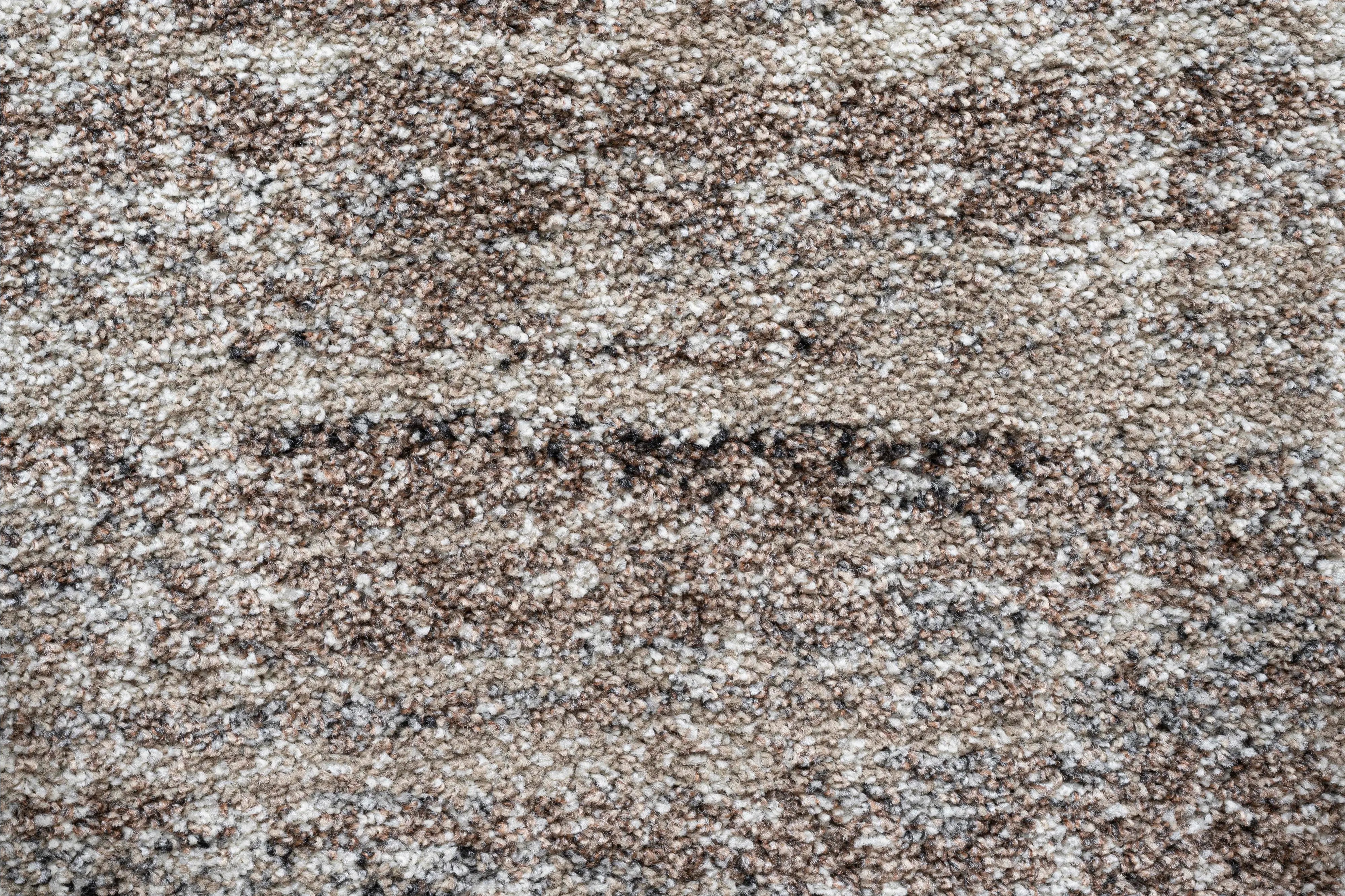 Granada 8 x 11 Linear Chocolate Brown Area Rug-5
