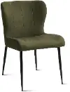 Jennifer Green Suede Eco-Friendly Dining Chair