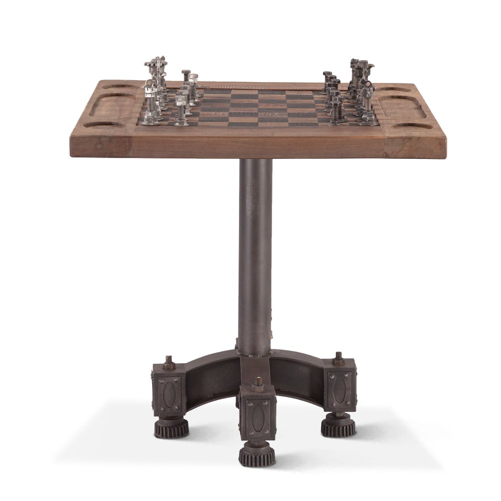 Eiffel Brown Chess Bistro Table