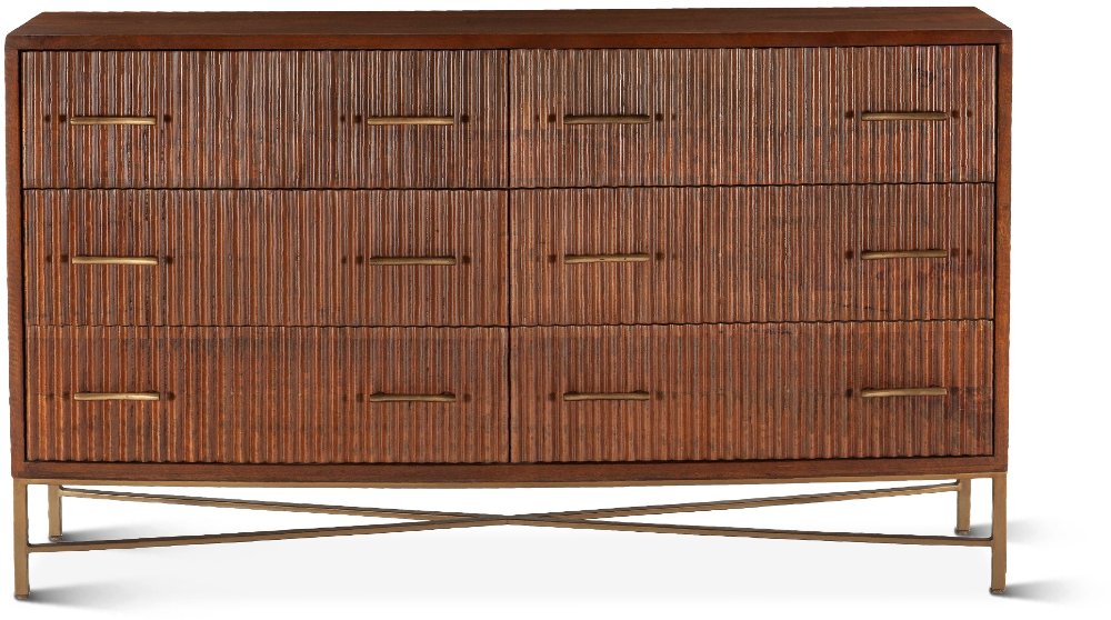 Cosmopolitan Honey Brown Dresser