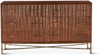 Cosmopolitan Honey Brown Dresser