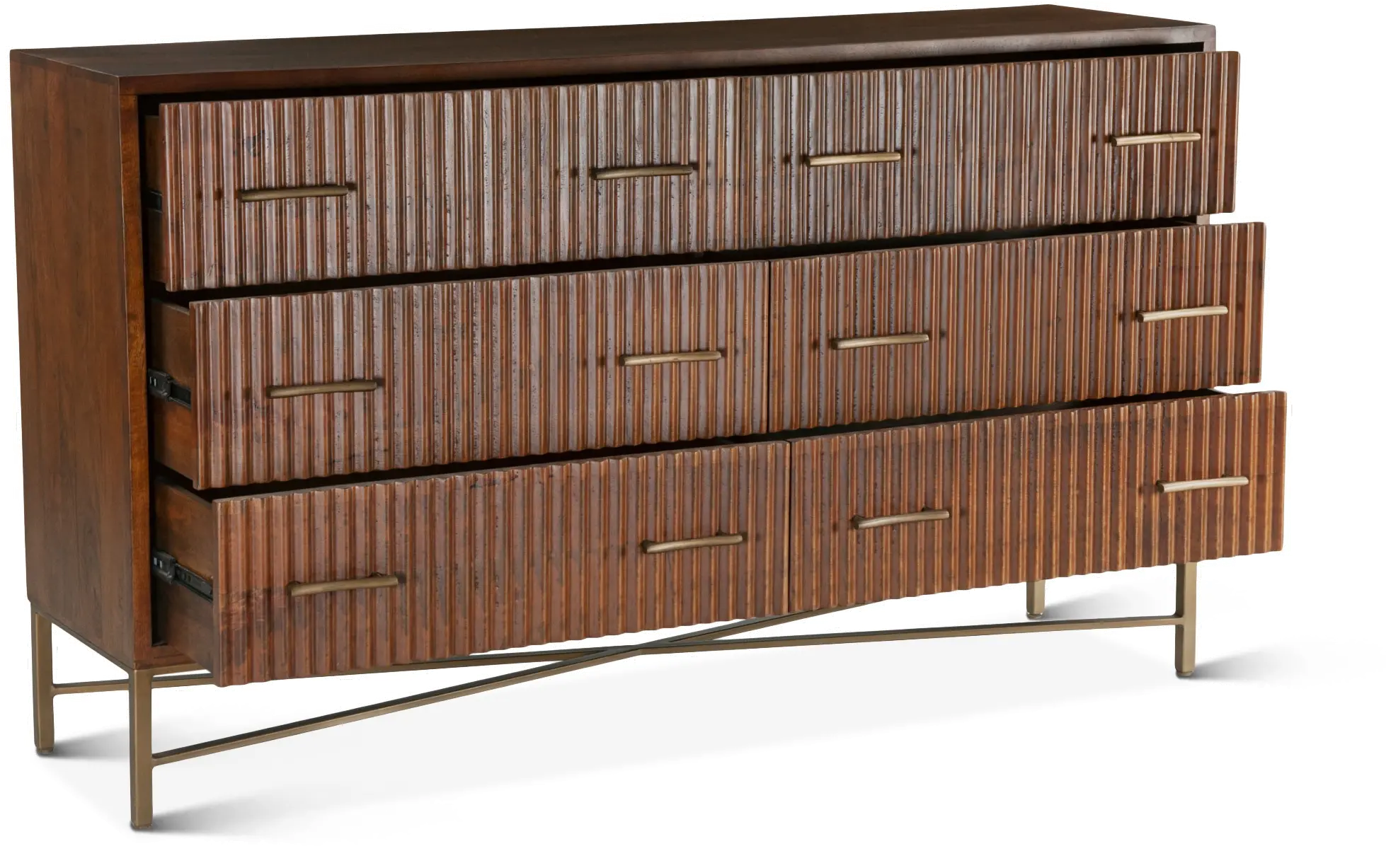 Cosmopolitan Honey Brown Dresser-4