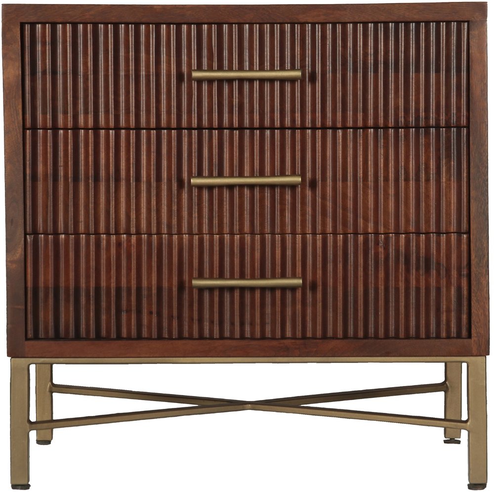 Cosmopolitan Honey Brown Nightstand