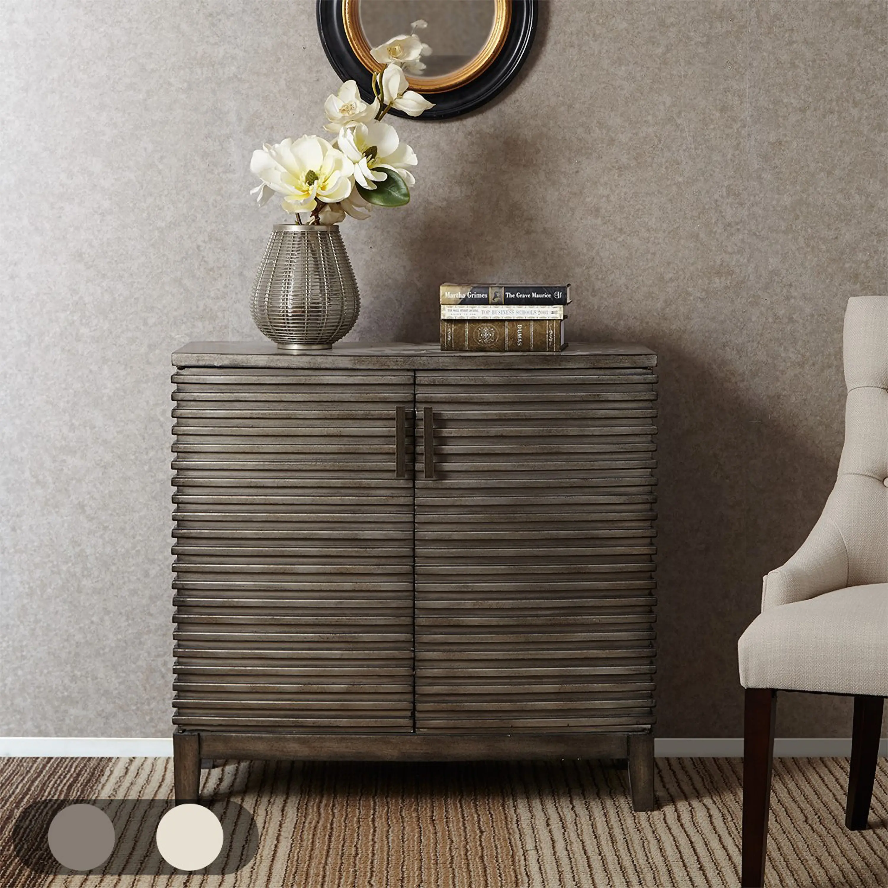 Madison Park Gray Accent Chest-2