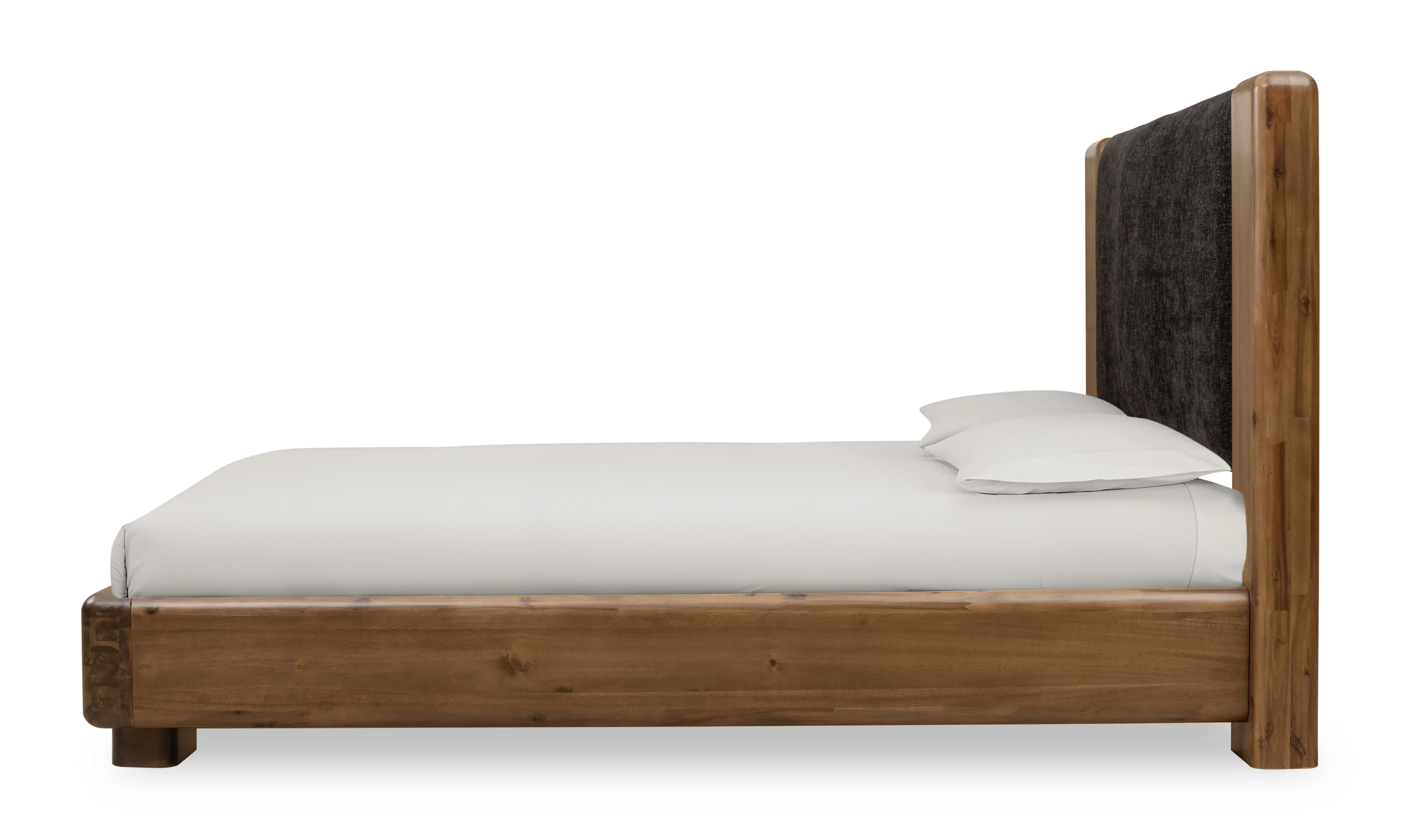 Boka Black and Brown Queen Platform Bed-4
