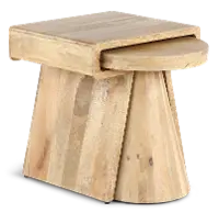 Keppler Brown Nesting Tables, Set of 2