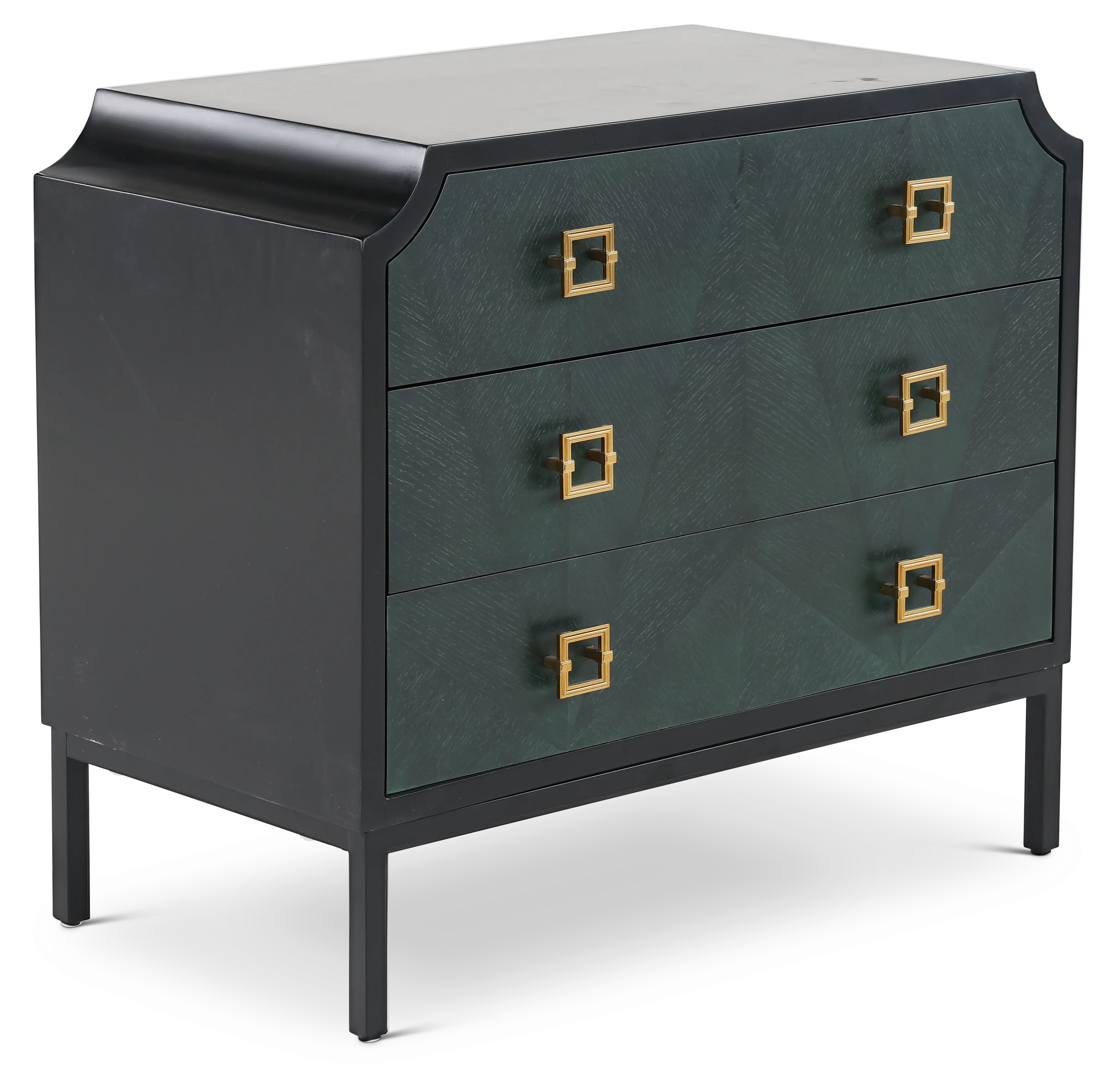 Gemma Blue 3 Drawer Chest-2