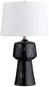 Black Denim Ceramic Table Lamp