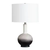 Black and White Table Lamp